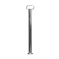 Support fixe UNITRAILER pour remorque plateau 150 kg, 48 mm, 755 mm