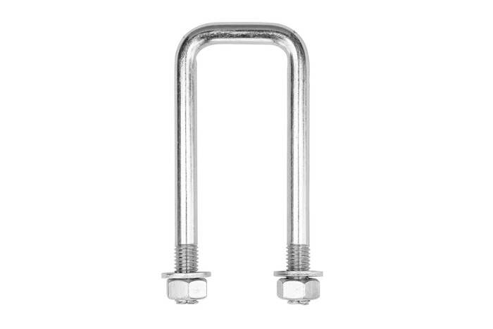 U-bout M12 125/42/125 met moeren en ringen voor aanhangwagens
