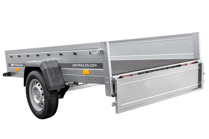 Autoaanhangwagen op veren 230x125 UNITRAILER GARDEN 230/R KIPP