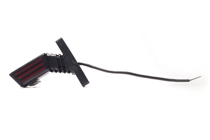 Feu de gabarit, position, gauche à LED WAŚ 2550L W297.3.1 SPOT sur bras court