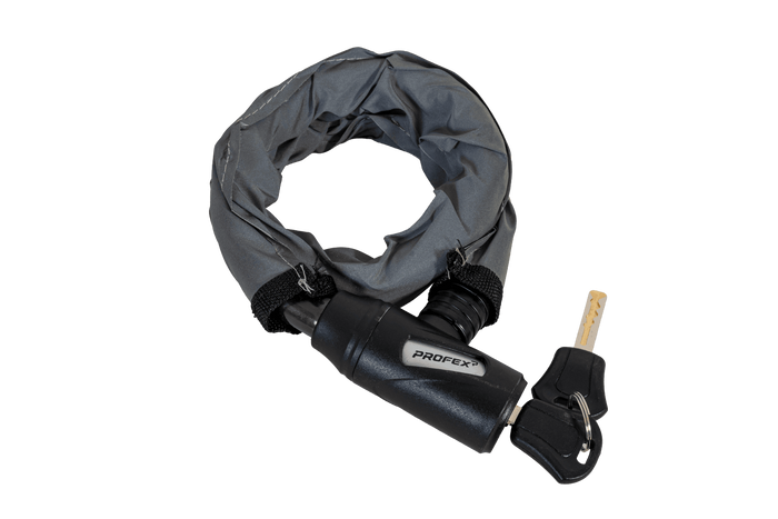 Antivol de vélo PROFEX Reflex en acier renforcé, 70 cm de long