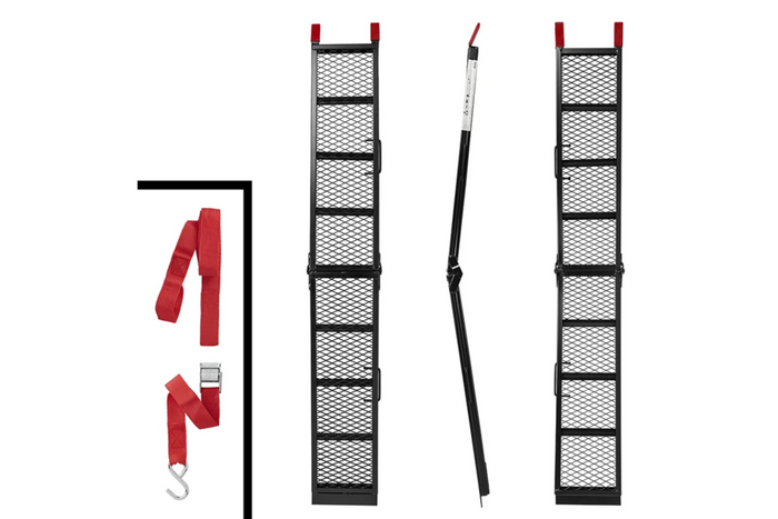 Rampe pliable ProPlus 390094 pour remorque 203 cm, 340 kg