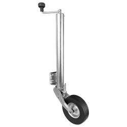 WINTERHOFF VK 60-BLH-255 SB automatische steunwiel met handgreep 500 kg 60 mm 670-905 mm