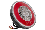 TT TECHNOLOGY TT.12008 Glo-Trac LED Hamburger Achterlicht 3 Functies Universeel