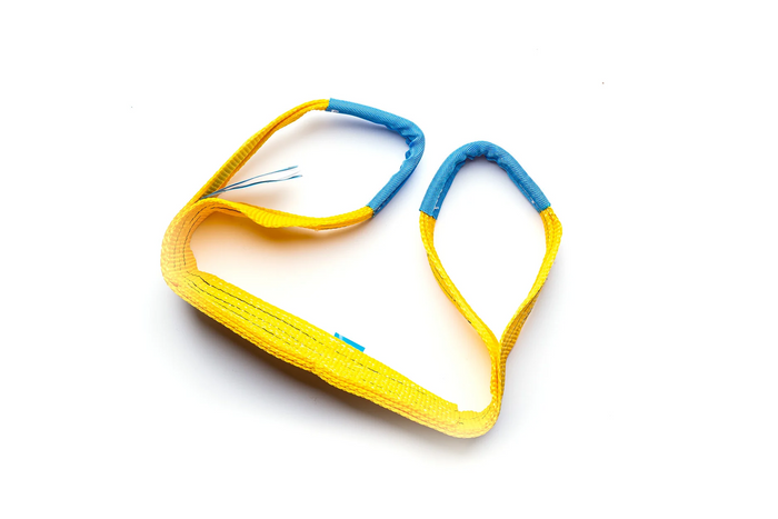 Sangle, élingue de levage HEFFA 2 m/90 mm/3 t avec boucles