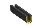 Protection de bord de porte LAMPA Armoured Protector 5 m, Noir