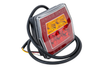 Feu arrière FRISTOM FT-122 LED, 3 fonctions universel