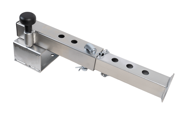 UNITRAILER JL1 uitschuifbare krukassteun voor 1500 kg vlakke aanhanger 346-576 mm
