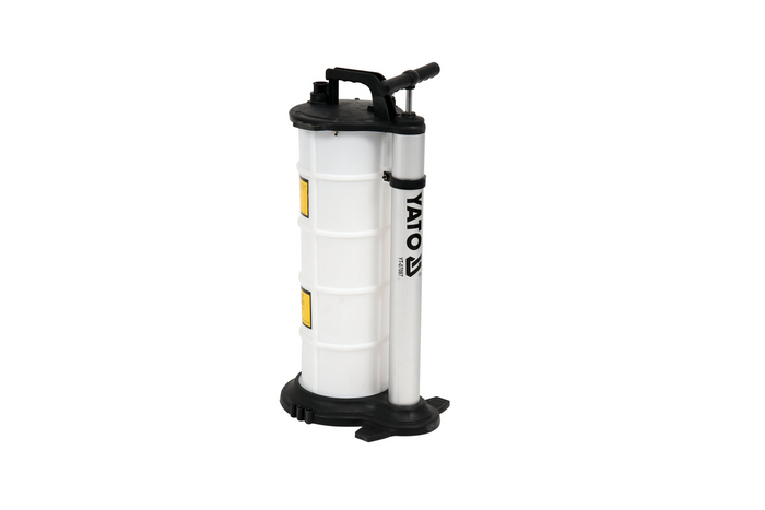 Extracteur d'huile manuel YATO YT-07087 pour la vidange d'huile et de fluides de fonctionnement 9 L
