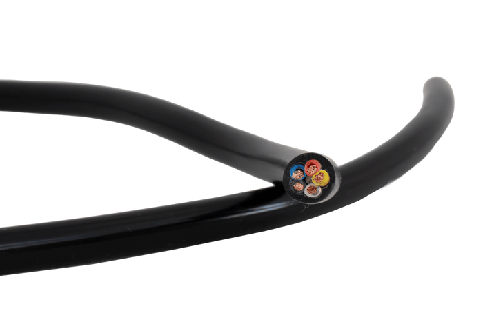 Câble électrique HYBSZ YLY-S 5X1,50 à 5 conducteurs  - 1 m
