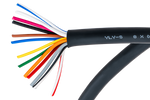 Câble électrique HYBSZ YLY-S 8x0,75+5x1,5 à 13 conducteurs - 1 m