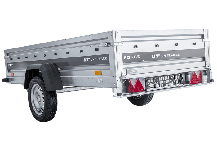 Remorque 264x125 UNITRAILER FORCE 264 KIPP