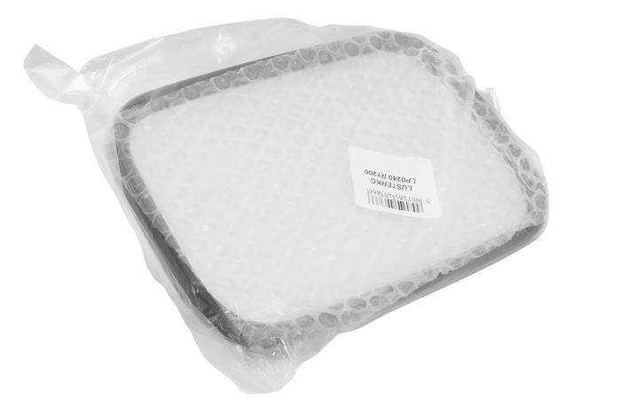 PLASTEX LP0240 R1200 zijspiegel / buitenspiegel voor landbouwmachines 250x155mm