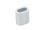 Manchon à sertir aluminium pour câble DROMET ZLA.4, de 4 mm