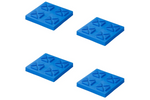 Ensemble de quatre patins de stabilisation d'angle pour remorque ProPlus 361538