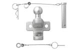 Boule d'attelage, retule double fonction ProPlus 341216V01, entraxe de 50 mm, capacité de remorquage de 3500 kg