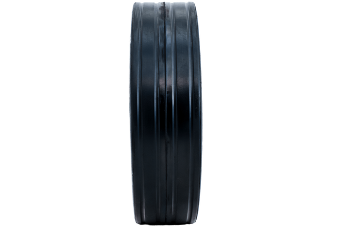 Reservewiel voor het KNOTT 405641.001 neuswiel, gemaakt van massief rubber, 200x60 mm.