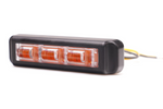 Lampe d'avertissement WAŚ 2466 W285 LED clignotante orange MASTER/SLAVE