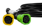 Faisceau électrique MANTES pour remorque de bateau, 9,5 m, prise 13 broches, baïonnettes 2 x 5 broches
