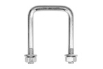 U-bout M12 95/62/95 met moeren en ringen