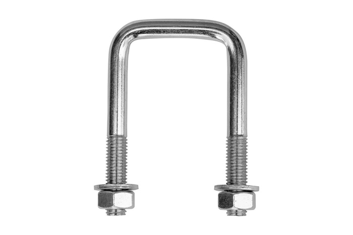 U-bout M12 95/52/95 met moeren en ringen