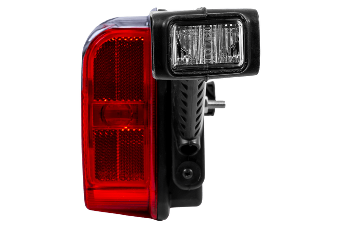 ASPÖCK EUROPOINT III LED-achterlichten met bajonetaansluiting 7-pins ASS2 en claxon, 7 functies links en rechts