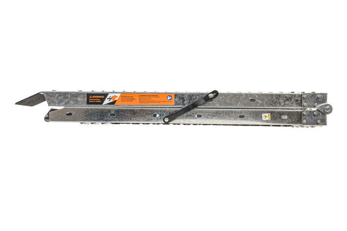Rampes pliables UNITRAIER ALR004B en acier pour remorques, 190 cm, 400 kg, lot de 2