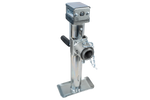 Support extensible avec adaptateur UNITRAILER TJ5001+TJ5002A pour remorque plateau 1300 kg, 364-614 mm