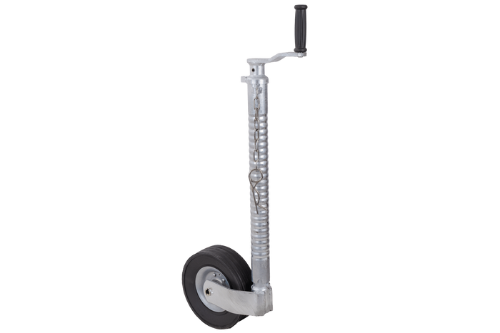 KNOTT TK48 neuswiel met gegolfde buis, 300 kg, 48 mm, 700-940 mm