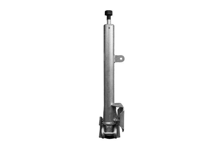 Roue jockey automatique UNITRAILER avec poignée, 500 kg, 60 mm, 660-904 mm