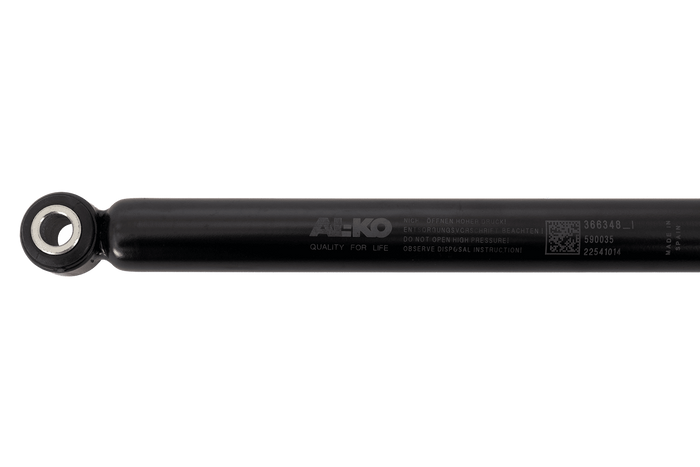 Dispositif de freinage/amortisseur de roue libre AL-KO 101VB pour remorques de 700 à 1000 kg