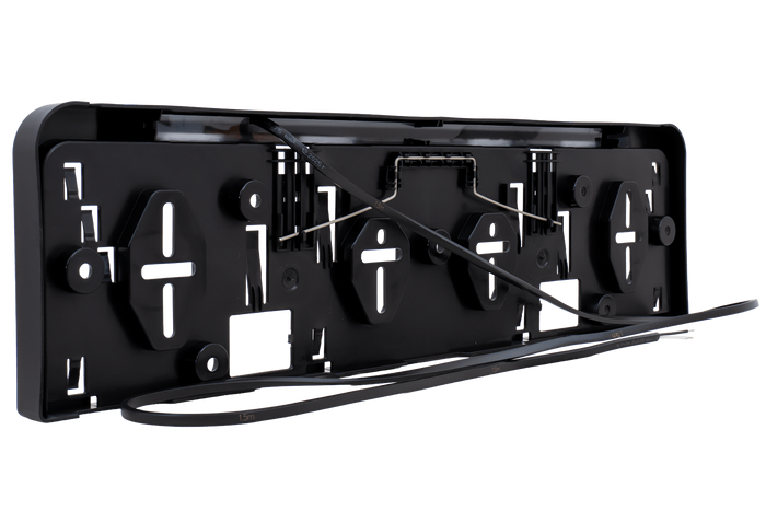 Cadre de plaque d'immatriculation avec éclairage LED FRISTOM FT-264 LED M15