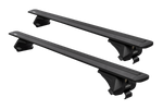 Barres, galerie de toit Inter Pack Virgo IR 110 (G2) avec rails intégrés (noir)