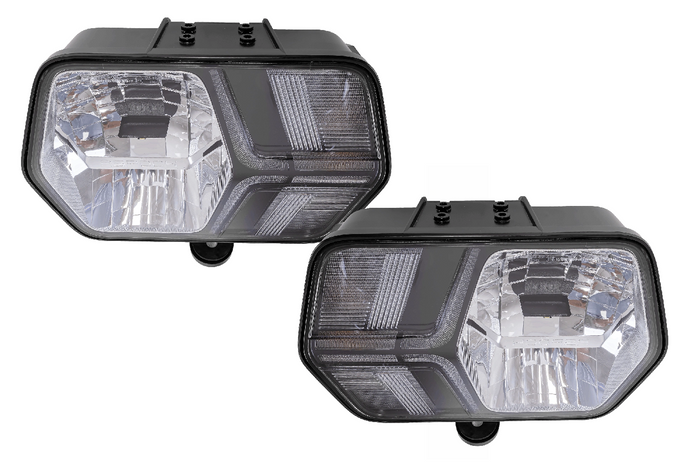 Phares LED ASPÖCK LuxLED II, 7 fonctions, connecteur 6 broches DEUTSCH DT06-6S (gauche + droite)