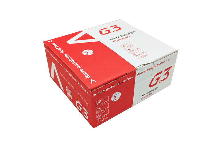 Kit de montage 68.121 pour galerie de toit G3 Pacific