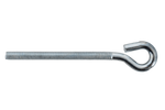 DROMET HO M6x100 schroefhaak met gesloten (oog) uiteinde