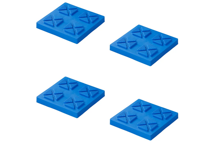 Ensemble de quatre patins de stabilisation d'angle pour remorque ProPlus 361538