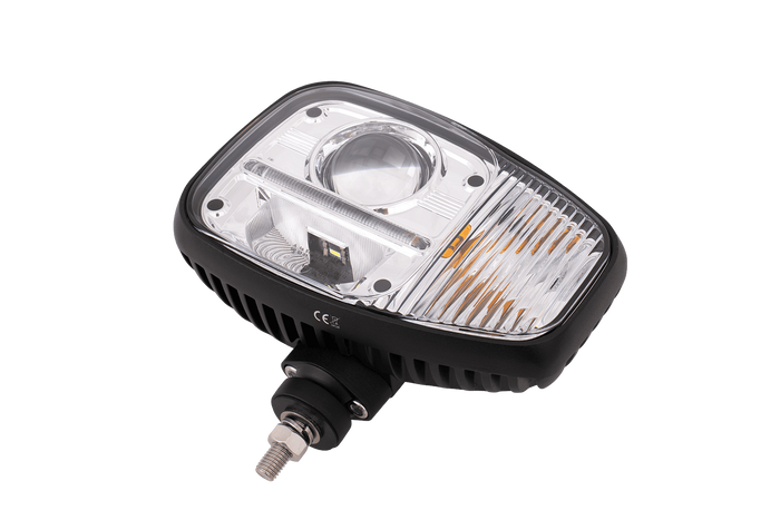 Phares LED TT Technology TT.16611-L+TT.16611-P, 3 fonctions, 23 LED, 2350 lm (gauche + droite) pour JCB/Cat/Manitou/Volvo/Terex