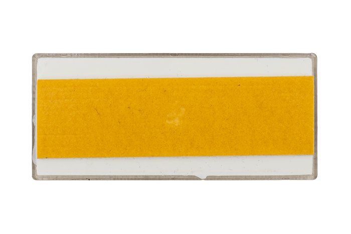 Catadioptre autocollant blanc pour remorques
